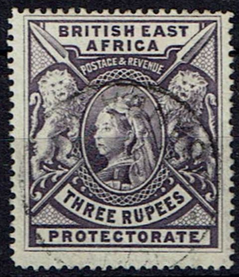 Image of KUT-British East Africa SG 94 FU British Commonwealth Stamp